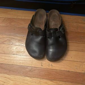 Black Leather Birkenstock size 7.5